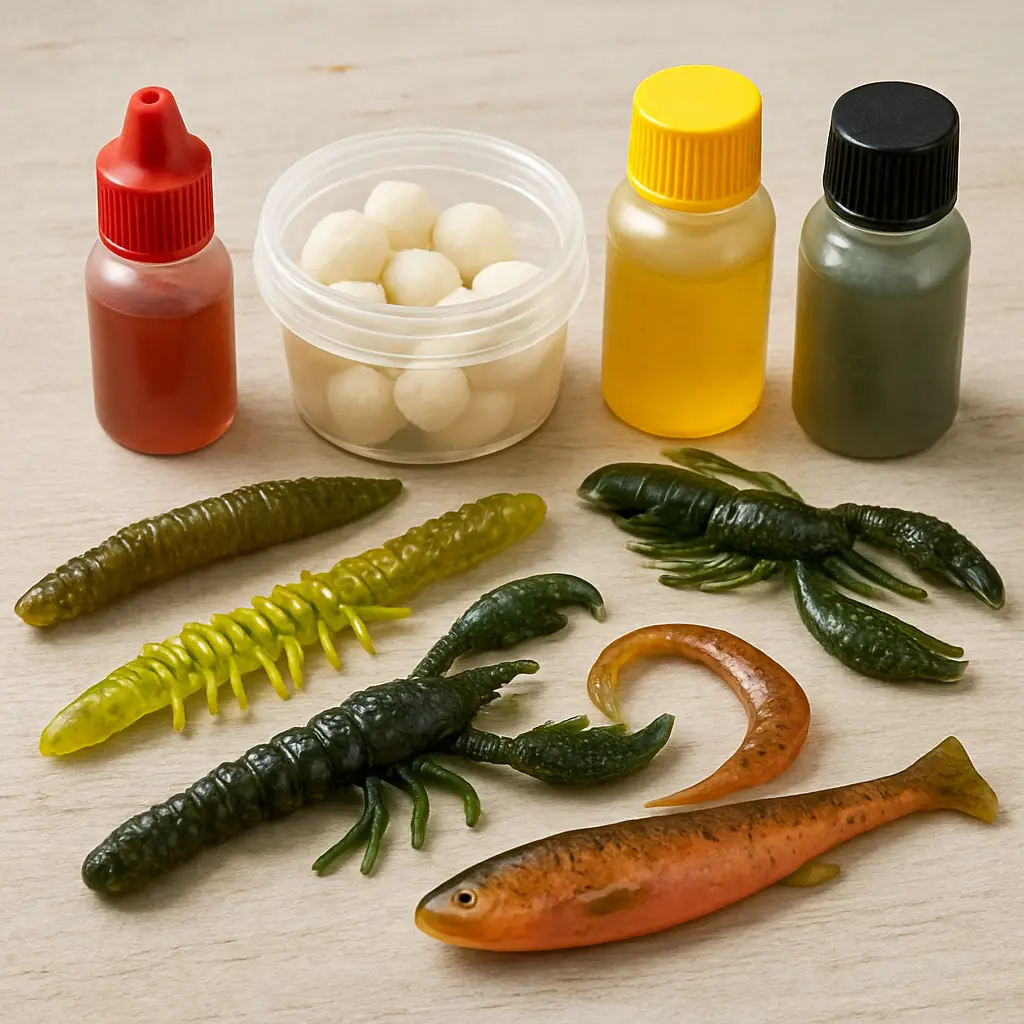 Fishing bait in Canada including artificial bait soft bait scented bait and trout bait