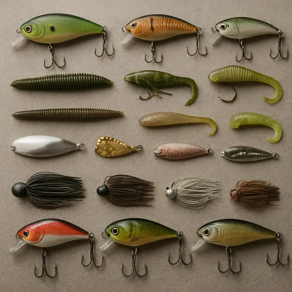 Hard baits soft baits spoons jigs and spinnerbaits for Canadian fishing